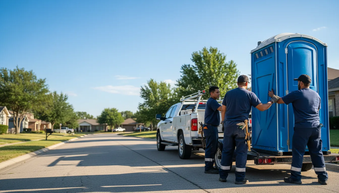 Portable Toilet Rental in Holliday, TX near me
